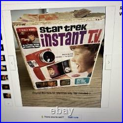 Remco Star Trek Instant Tv Color Camera Vintage Very Rare Htf Toy Nbc Tv 1967