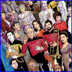 Roddenberry Star Trek The Next Generation 30th Anniversary Poster Set limited
