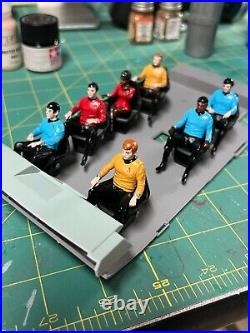 SALE! Star Trek Galileo Shuttlecraft 7 With Crew Lighted Artisan Built Replica