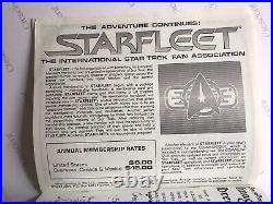 SPACE TREK IV Convention 1986 20th Anniversary Nimoy! Kelley! Nichols! RARE