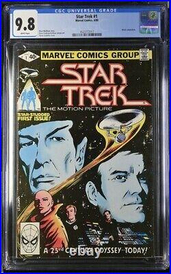 STAR TREK 1 (1980'80 Marvel Comics) MOTION PICTURE ADAPTATION MOVIE CGC 9.8