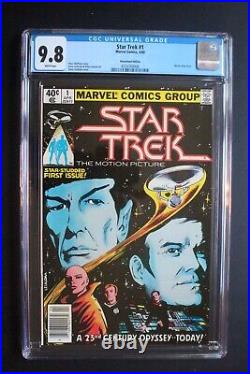 STAR TREK #1 The MOTION PICTURE Movie Adaption 1980 1st Marvel Newsstand CGC 9.8