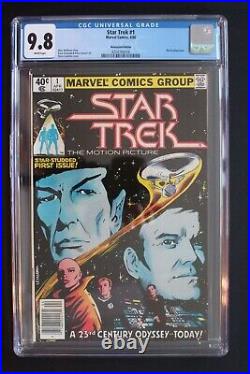 STAR TREK #1 The MOTION PICTURE Movie Adaption 1980 1st Marvel Newsstand CGC 9.8
