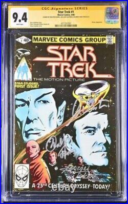 STAR TREK #1 The MOTION PICTURE SS CGC 9.4 Direct Edition Shatner, Koenig, Takei