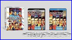 STAR TREK 1979-1986 ORIGINAL SERIES KIRK MOVIES 1-4 Eu RgFree 4K UHD + BLU-RAY