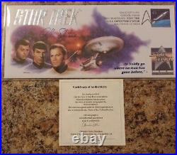 STAR TREK 25TH ANNIVERSARY 1991 Paramount AUTOGRAPHED BY WILLIAM SHATNER With COA