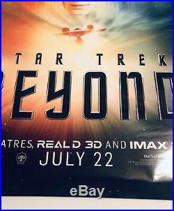 STAR TREK BEYOND 2016 Original DS Sided 27x40 Movie Poster RARE Limited 1000