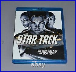 STAR TREK Blu-ray DVD SIGNED by CHRIS PINE Autograph