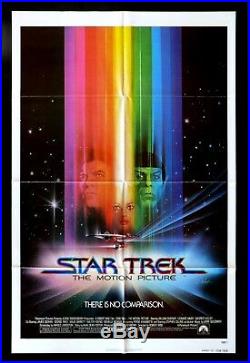 STAR TREK CineMasterpieces 1SH ORIGINAL MOVIE POSTER ADVANCE NM-M SPACE 1979
