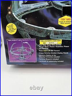 STAR TREK Deep Space Nine Space Station DS9 Playmates 6251 New Sealed Box