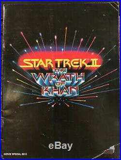 STAR TREK II The Undiscovered Country/Wrath of Kahn Movie Script + MORE
