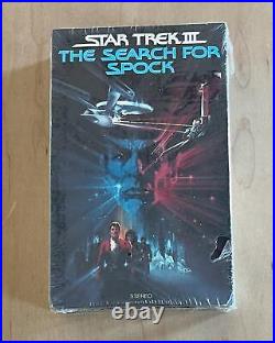 STAR TREK III Search for Spock (1984) Sealed Betamax Paramount Sci Fi Adventure