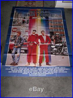 STAR TREK IV THE VOYAGE HOME original LARGE 1986 movie poster WILLIAM SHATNER