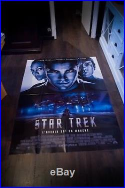 STAR TREK J. J. Abrahams 4x6 ft French Grande Movie Poster Original 2009