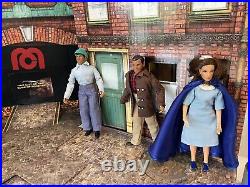 STAR TREK MEGO PLAYSET CUSTOM CITY on THE EDGE of FOREVER with FIGURES