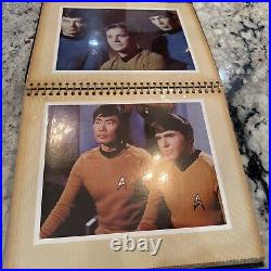 STAR TREK Original Series Vintage Photo Album Collection Photos Fan Club Shelf