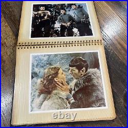 STAR TREK Original Series Vintage Photo Album Collection Photos Fan Club Shelf