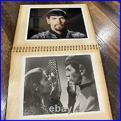 STAR TREK Original Series Vintage Photo Album Collection Photos Fan Club Shelf