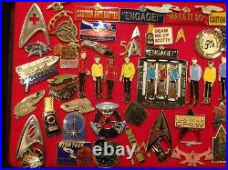 STAR TREK PIN COLLECTION SET / Pre-Owned MINT