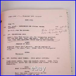 STAR TREK Script The Next Generation Encounter At Far Point 2nd Revision Final