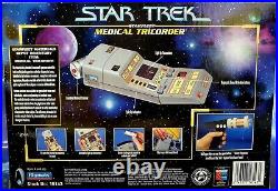 STAR TREK Starfleet Medical Tricorder Factory Sealed Playmates 1997 WORKS