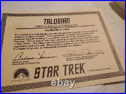 STAR TREK TALOSIAN BUST 1626 of 7500 13H RARE ILLUSIVE CONCEPTS IN BOX