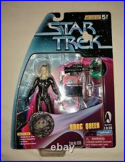 STAR TREK TARGET Exclusive Figures set(7 figs) incl. RARE Crusher & Borg Queen
