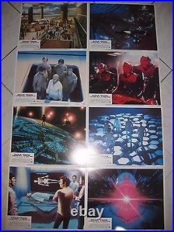 STAR TREK THE MOTION PICTURE 1979 Original 11x14 US Movie Lobby Card Set Of 8