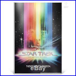 STAR TREK THE MOTION PICTURE 2018 35g silver poster