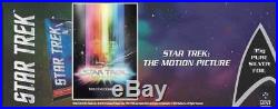 STAR TREK THE MOTION PICTURE 2018 35g silver poster