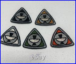 STAR TREK THE MOTION PICTURE EPSILON IX patch Set of 5 seen on screen