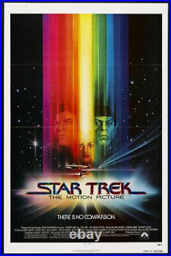 STAR TREK THE MOTION PICTURE original 1979 ADVANCE 27x41 one sheet movie poster
