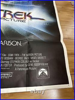 STAR TREK The Motion Picture One-Sheet 76x41 Huge Poster 1979