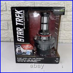 STAR TREK WARP CORE USB CAR CHARGER Brand New