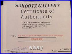 STAR TREK movie props 1979 Motion Picture STORYBOARDS production art! X1