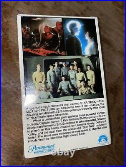 Sealed Star Trek The Motion Picture 1980 Vhs Long Version Paramount Watermar