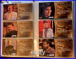 Skybox Star Trek Insurrection Movie Complete Master Set Autographs Gold Binder +