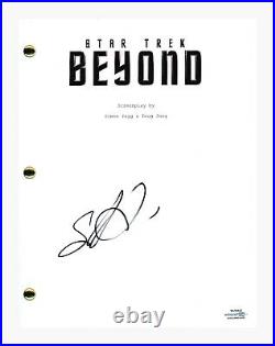 Sofia Boutella Signed Autographed STAR TREK BEYOND Movie Script Transcript ACOA