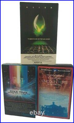 Space Sci-Fi Horror Betamax Movie Lot Cassettes Beta Alien Star Trek Third Kind