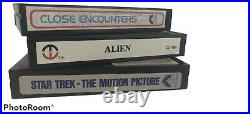 Space Sci-Fi Horror Betamax Movie Lot Cassettes Beta Alien Star Trek Third Kind