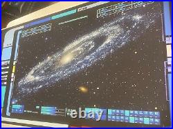 StAr TrEk prop Galaxy StAr map lcars poly translight poly print HUGH