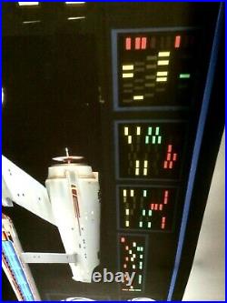 StAr TrEk prop MSD TOS Entereprise 1701 galaxy Transligh print EXCELLENT 5 Foot