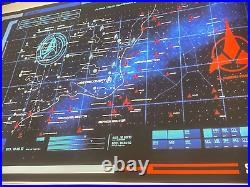 StAr TrEk prop Picard season 3 StAr MAP Enterprise lcars poly translight print