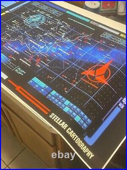 StAr TrEk prop Picard season 3 StAr MAP Enterprise lcars poly translight print