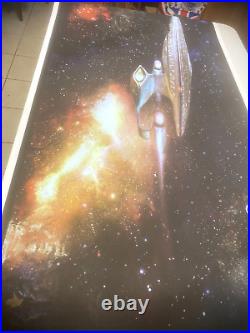 StAr TrEk prop TnG enterprise ready room Transligh print EXCELLENT I WANT THAT