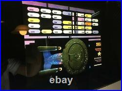 StAr TrEk prop mSD Entereprise computer Transligh print EXCELLENT Yes