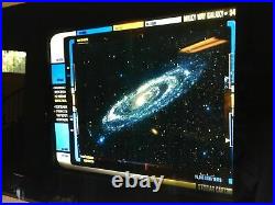 StAr TrEk prop mSD Entereprise computer Transligh print EXCELLENT Yes