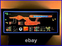 StAr TrEk prop mSD TOS Entereprise 1701 Transligh poly print EXCELLENT 5 Foot