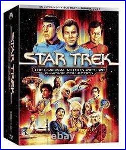 Star Trek 1 2 3 4 5 6 The Original Motion Picture New 4K Mastering Blu-ray