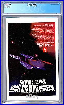 Star Trek #1-2-3 Cgc 9.8 Star Trek Motion Picture Complete Film Adaptation 1980